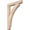 Ekena Millwork Thorton Block Smooth Bracket, Douglas Fir, 3 1/2"W x 26"D x 38"H BKT04X26X38THR05SDF - alternate 1